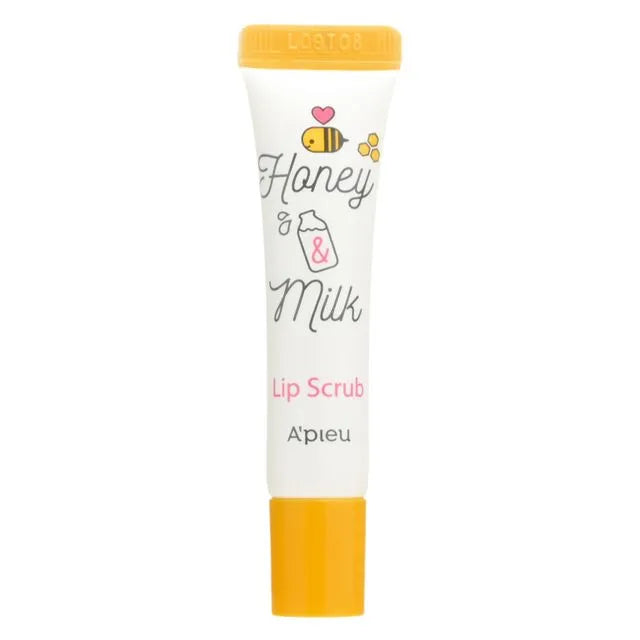 A'PIEU - Honey & Milk Lip Scrub - Gommage lèvres